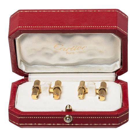 premium quality cartier cufflinks|cartier cufflinks vintage.